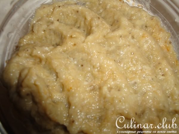сочная куриная грудка с грибами и пюре из баклажан