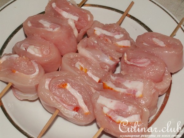 Куриный шашлык "Кучерявый"