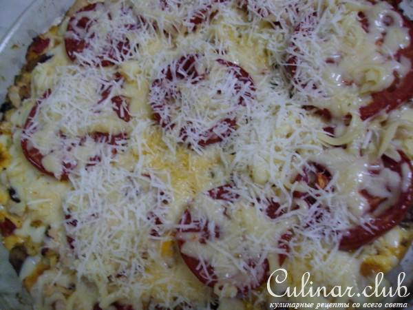 Страта с курицей и овощами (дуэль)