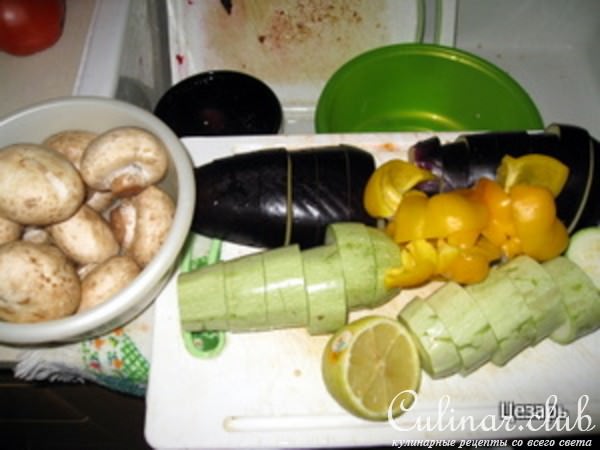 Курица с овощами