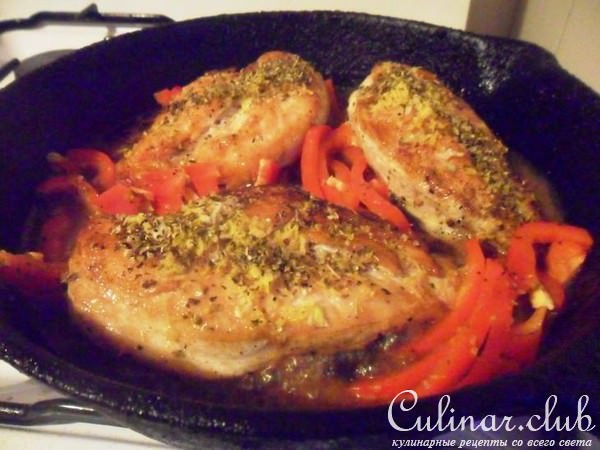 Курица по-средиземноморски