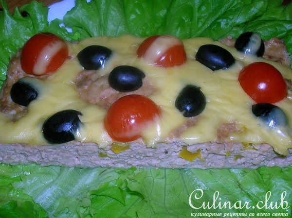Сливочное суфле из филе индейки