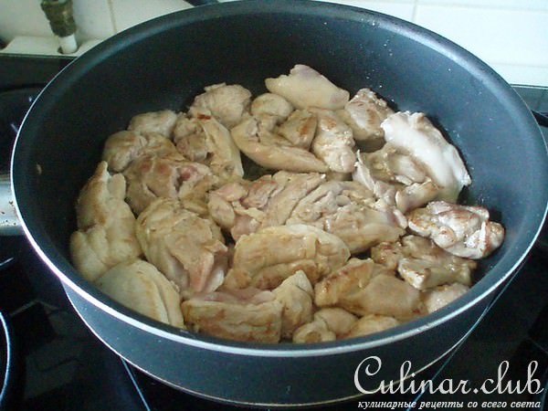 Tequila sunrise chicken, или Восход солнца с текилой и курочкой