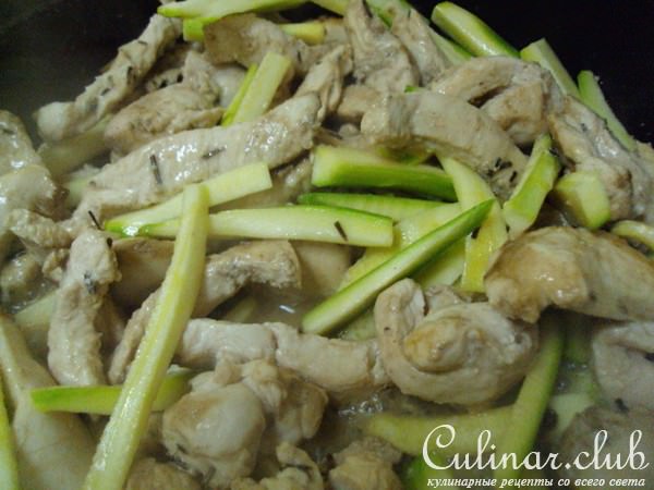 Пикантная куриная грудка,почти по-китайски.