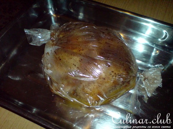 Курица в "рукаве"