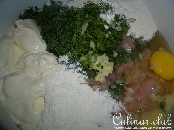 Рубленные отбивные из курицы
