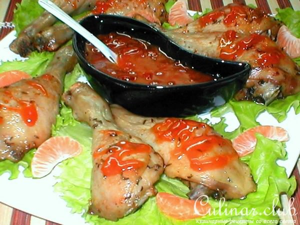 КУРИНЫЕ ОКОРОЧКА В МАРМЕЛАДЕ