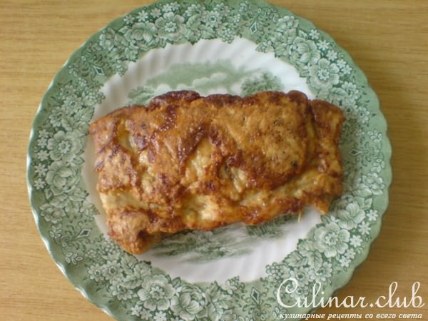 Грудка индейки,начинённая фруктами