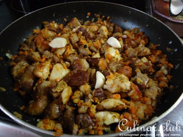 "ПсевдоПлов" с курицей и индейкой, очень нежный и не очень калорийный!)))