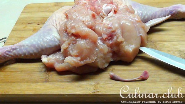 Курочка без костей с начинкой из гречки и грибов «Моя новая любовь»!