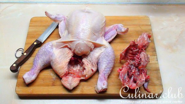Курочка без костей с начинкой из гречки и грибов «Моя новая любовь»!