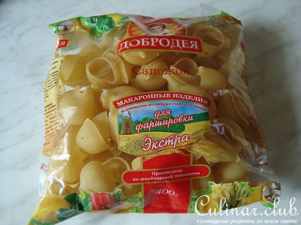 Лазанья с Жульеном из курицы и грибов