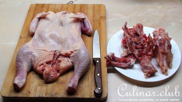 Курочка без костей с начинкой из гречки и грибов «Моя новая любовь»!