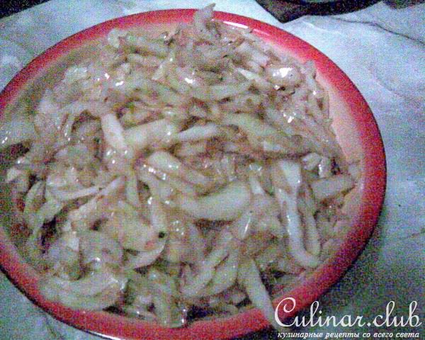 Куриная грудка, запеченная в сливках с капустой