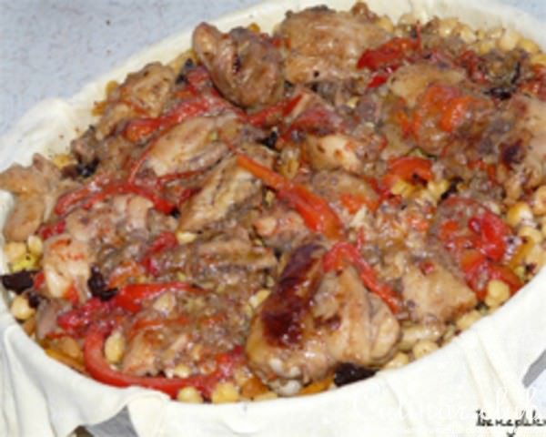 Плов в тесте (особенный плов)