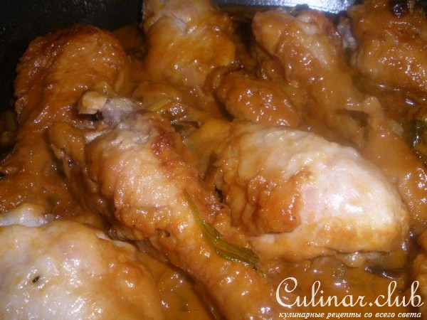 Очень вкусная курица в соусе