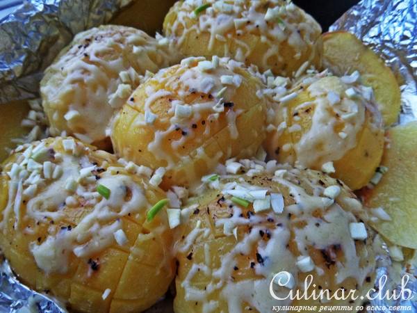 Курочка с запечённой картошкой