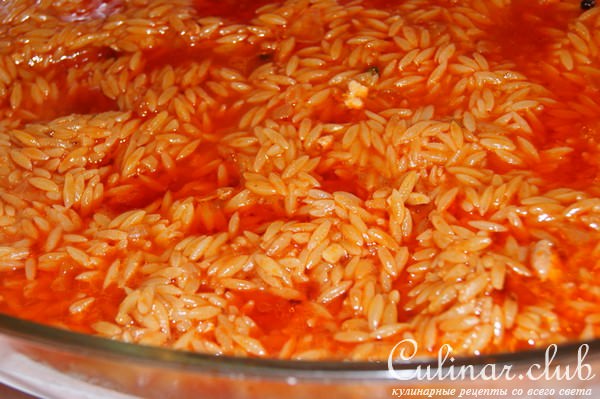 Гювеч из курицы и пасты orzo/крифараки/