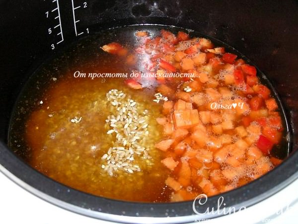 Утка с соевым соусом и цельнозерновым рисом (в мультиварке)