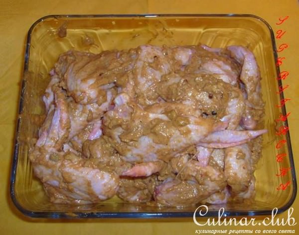 Крылышки куриные "Лютая чушка" ))