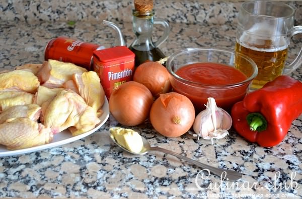 Курица в пиве
