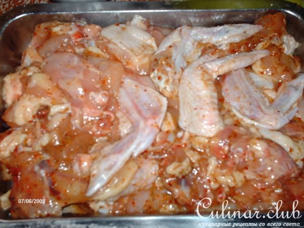 Курочка с овощами 