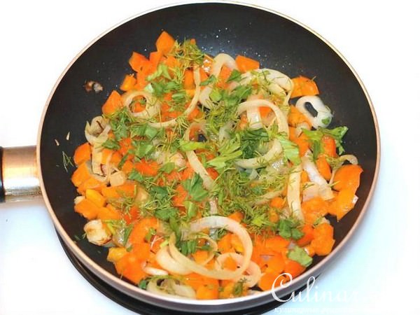 Пиперада - жареный перец с луком и курочкой