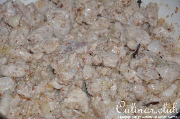 Шахи Корма с курицей (Мург Шахи Корма) 