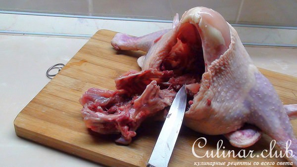 Курочка без костей с начинкой из гречки и грибов «Моя новая любовь»!
