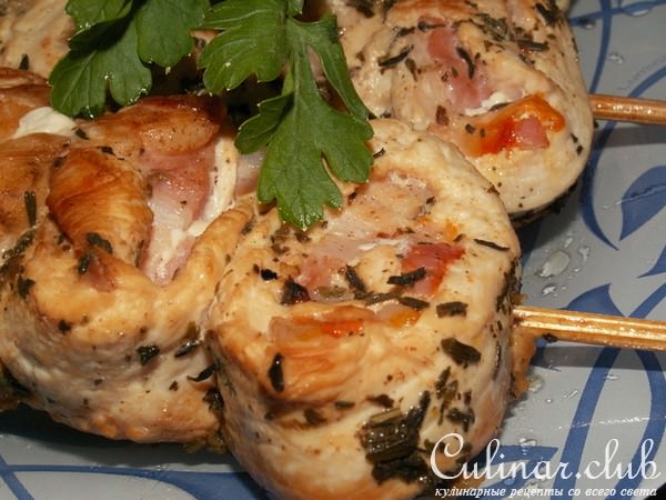 Куриный шашлык "Кучерявый"