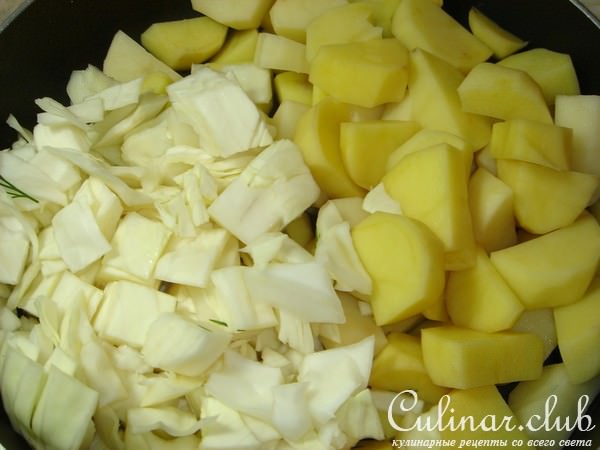 Овощное рагу с курицей