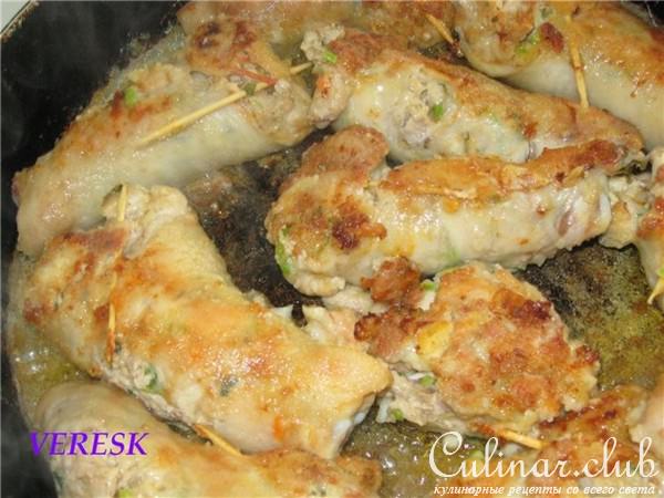 Фаршированные куриные ножки