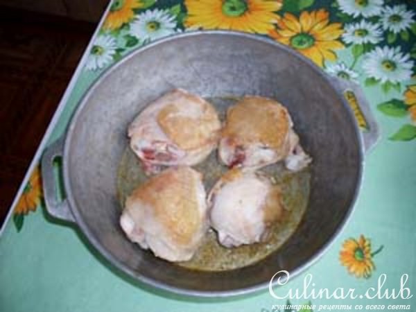 Курица по-грузински
