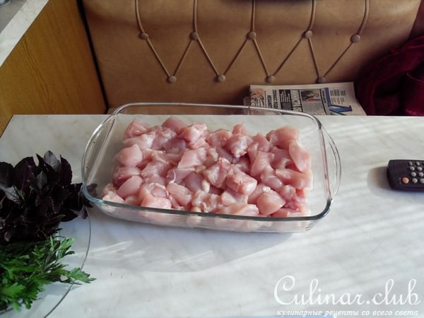 Острая курочка на рисе