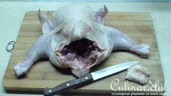 Курочка без костей с начинкой из гречки и грибов «Моя новая любовь»!