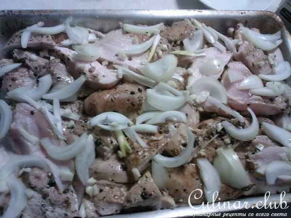 овощная запеканка с курицей