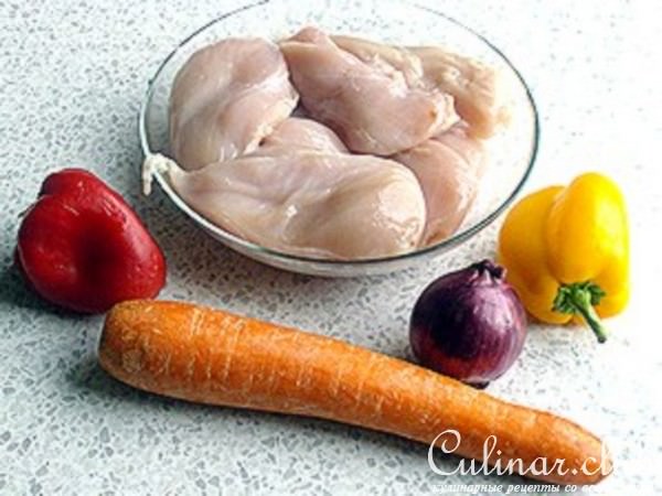 Плов с курицей и булгуром