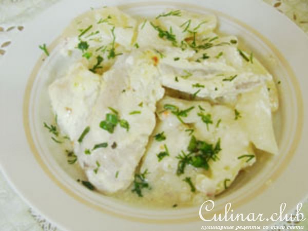 Крылышки с картошкой