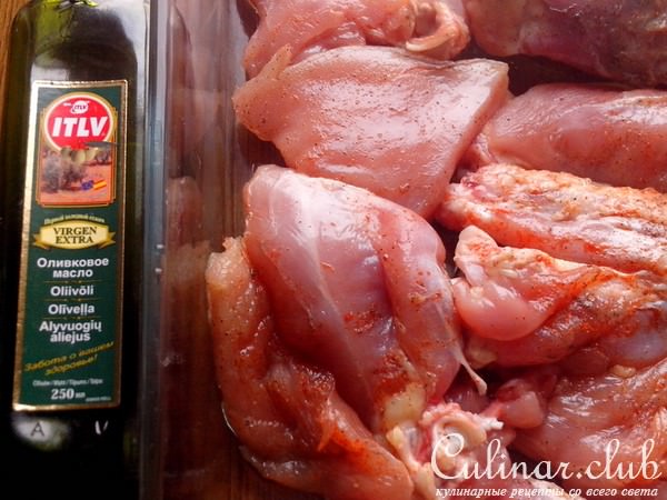 Курица по-гречески 