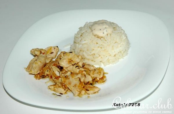 Лимонная курочка по-быстрому. 