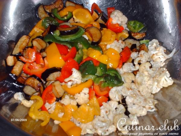 Курочка с овощами 