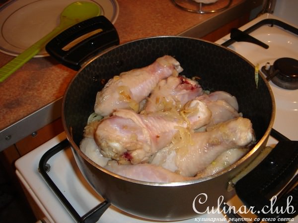 Немецкий штрудель с курицей