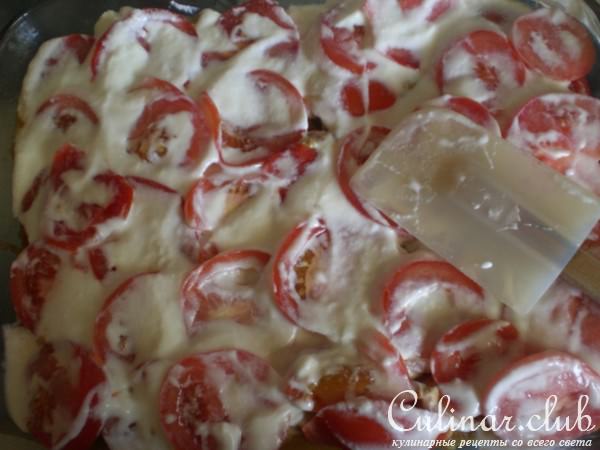 Курочка с рисом с шафрановым молоком и кориандром 