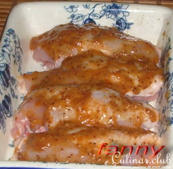Фаршированные куриные грудки с сельдереем