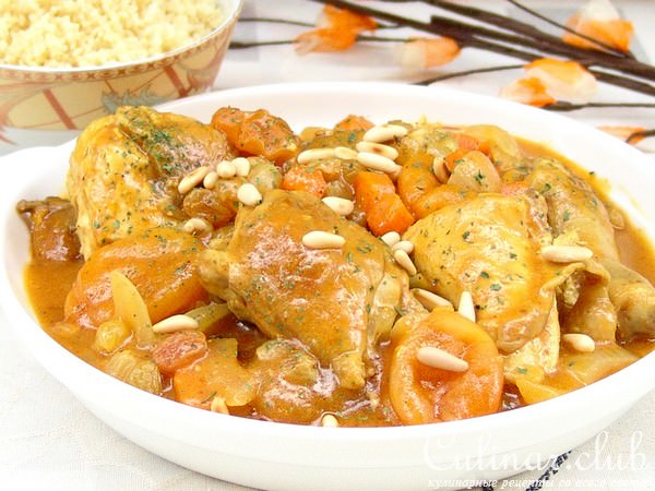 Марокканский цыпленок