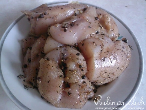 овощная запеканка с курицей
