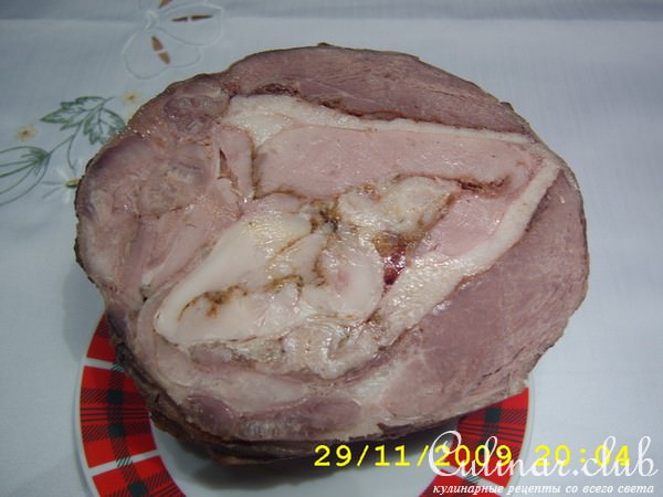 Рулет из птицы.