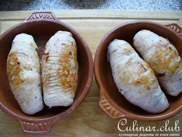 Рулетики из индейки ( мой вариант) 