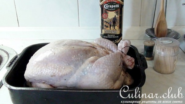 Курочка без костей с начинкой из гречки и грибов «Моя новая любовь»!