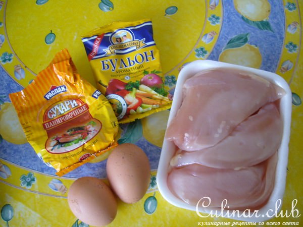 Филе куры с хрустящей корочкой